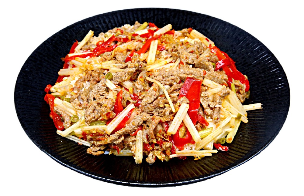 泡椒牛肉拌饭